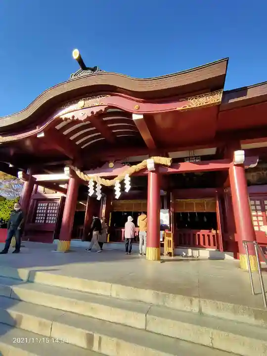 笠間稲荷神社の本殿・本堂
