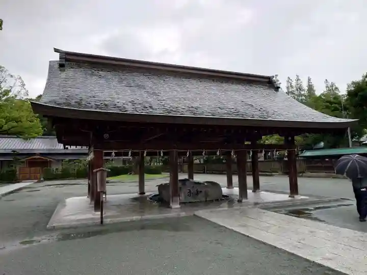 宗像大社の手水舎