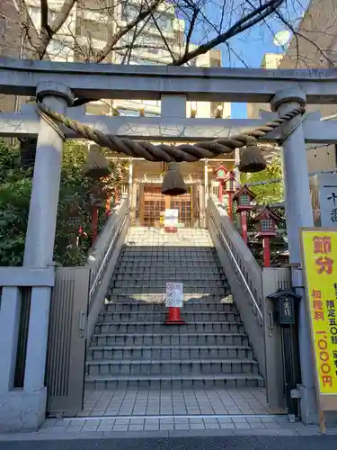 十番稲荷神社の鳥居