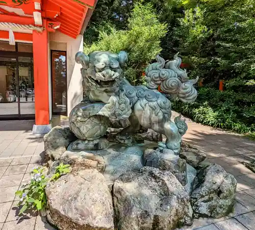 箱根神社の狛犬