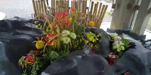 上川神社の手水舎