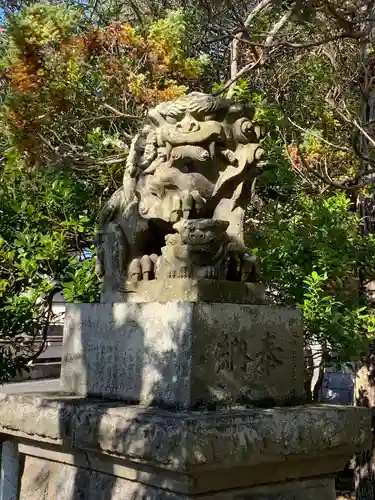 小名浜諏訪神社 ～海の鎮守様～の狛犬