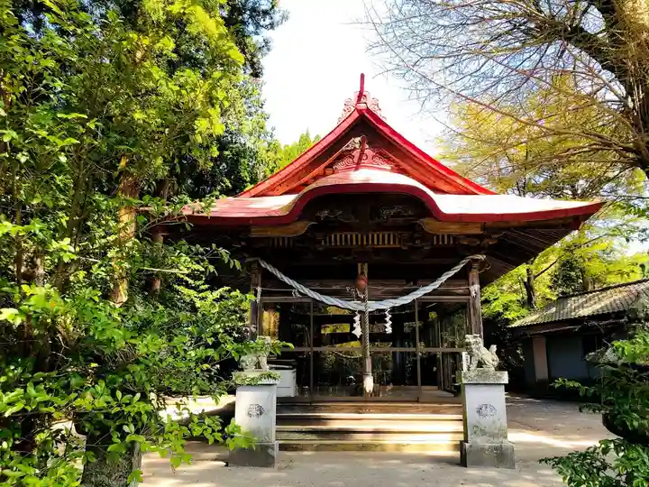 野尻川上神社の本殿・本堂