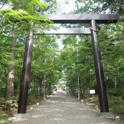 士別神社の鳥居