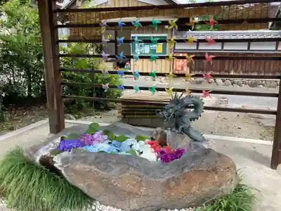 矢川神社の手水舎