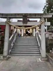 武蔵第六天神社の鳥居