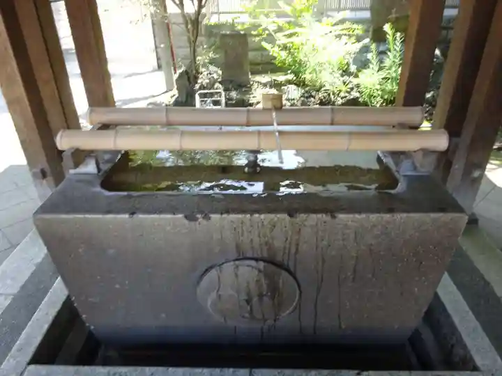 大森貴舩神社の手水舎