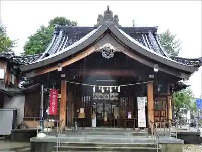 於保多神社の本殿・本堂
