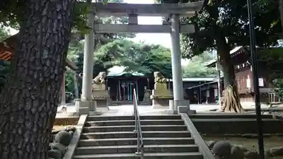 駒留八幡神社の鳥居