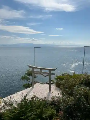 竹生島神社（都久夫須麻神社）の鳥居