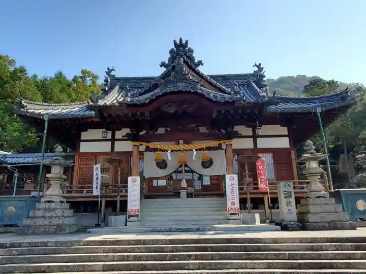 熊箇原八幡神社の本殿・本堂
