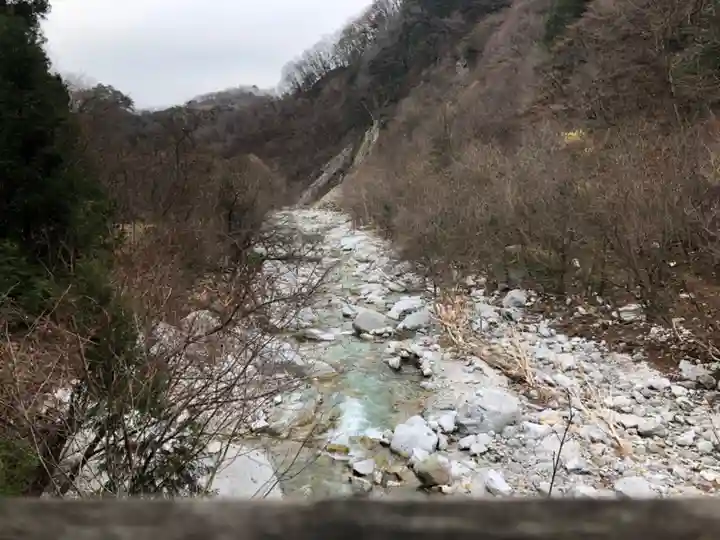 甲斐駒ヶ岳神社の自然