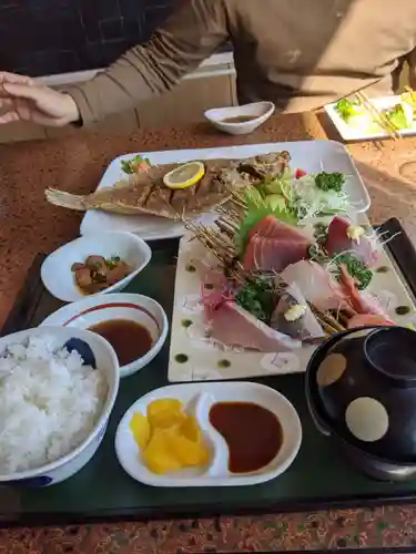 大洗磯前神社の食事