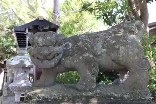 銚港神社の狛犬