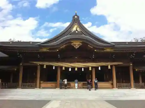 寒川神社の本殿