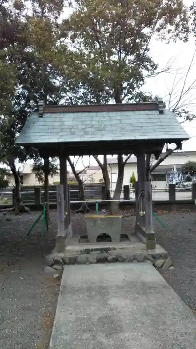 片岡愛宕神社の手水舎