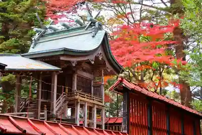 三春大神宮の本殿・本堂
