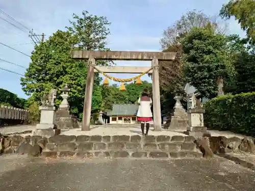 八柱神社の鳥居