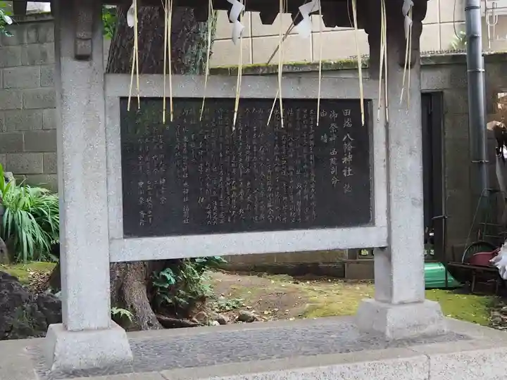 田端八幡神社の歴史