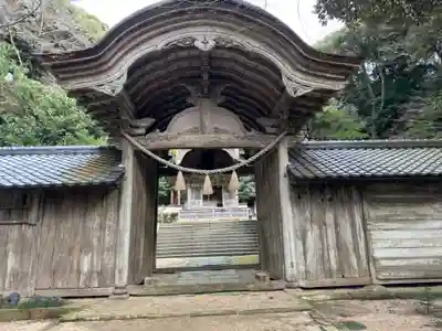 竹野神社の山門・神門