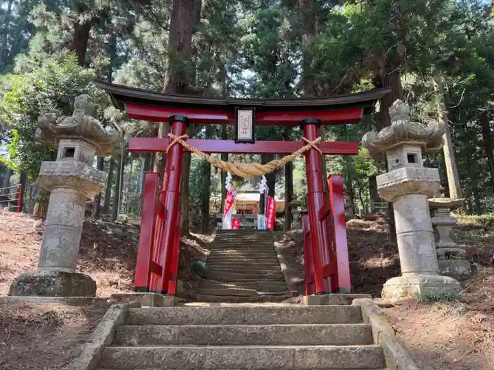 大宮温泉神社の鳥居