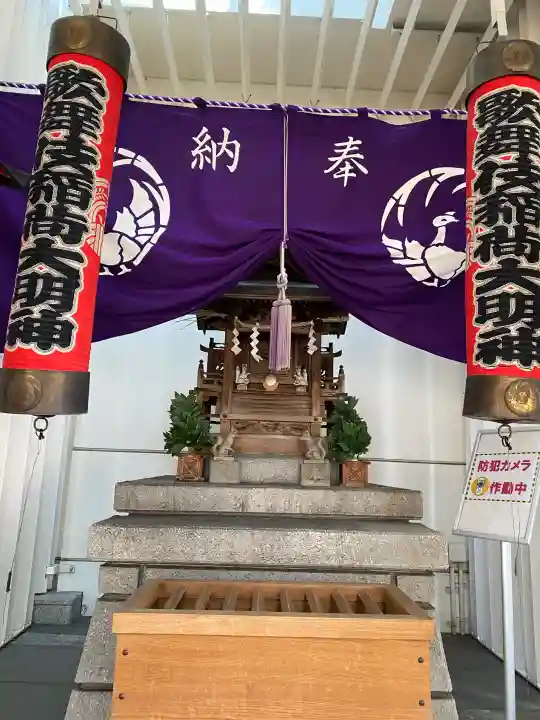 歌舞伎稲荷神社の{uncategorized: "未分類", other: "その他", undefined: "問題あり", building: "その他建物", grave: "お墓", sacred_gate: "鳥居", guardian: "狛犬", statue: "像", buddha: "仏像", history: "歴史", nature: "自然", garden: "庭園", animal: "動物", pagoda: "塔", temizu: "手水舎", mountain_gate: "山門・神門", sanctuary: "本殿・本堂", subordinate: "末社・摂社", art: "芸術", scenery: "景色", jizo: "地蔵", ema: "絵馬", goshuin: "御朱印", omikuji: "おみくじ", items: "授与品その他", amulet: "お守り", goshuincho: "御朱印帳", eats: "食事", festival: "お祭り", votive_dance: "神楽", shichigosan: "七五三参", wedding: "結婚式", experience: "体験その他", initially: "初詣", around: "周辺", anti_infection: "感染症対策"}