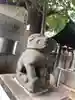 穏田神社の狛犬
