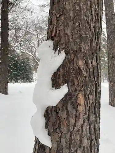 北海道神宮の像