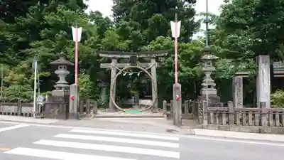 渋川八幡宮の鳥居
