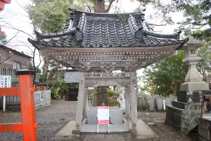 玉前神社の手水舎