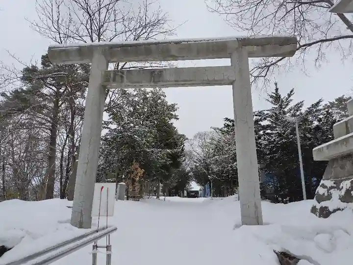 東神楽神社の鳥居