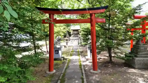 富良野神社の鳥居