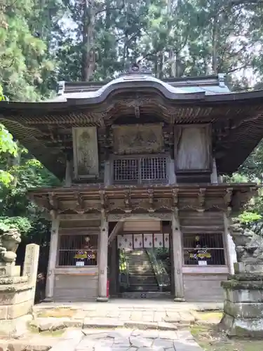鷲子山上神社の山門・神門
