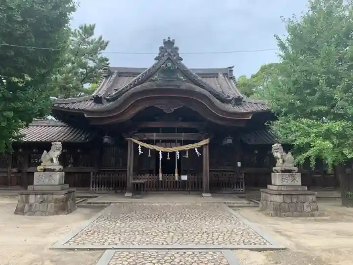 尾張八幡神社の本殿・本堂
