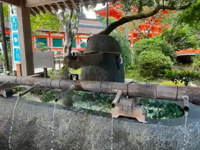 賀茂別雷神社(上賀茂神社)の手水舎