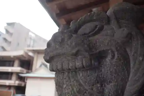 櫛田神社の狛犬