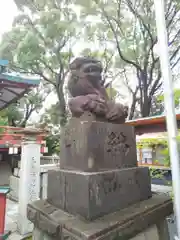 多摩川浅間神社の狛犬