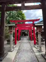 天王坊稲荷神社の鳥居
