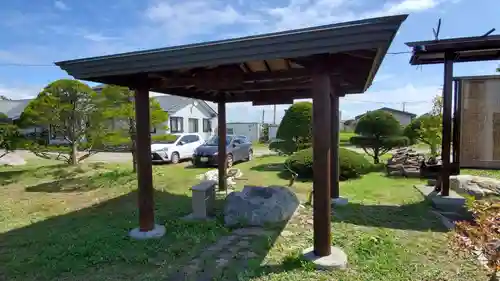 鵡川神社の手水