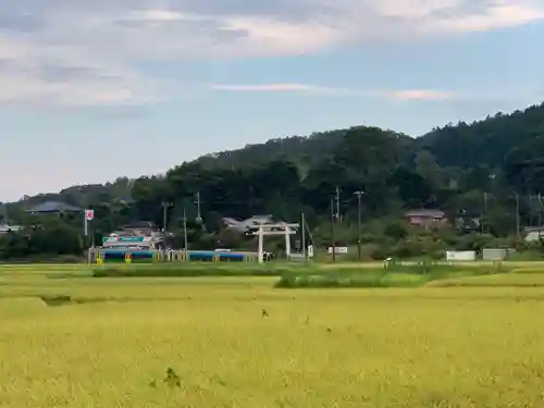 大原神社の景色