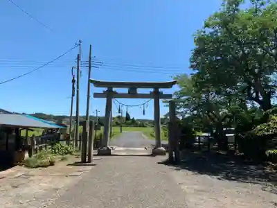 熊野神社の鳥居