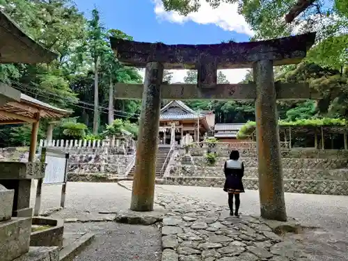 高祖神社の鳥居