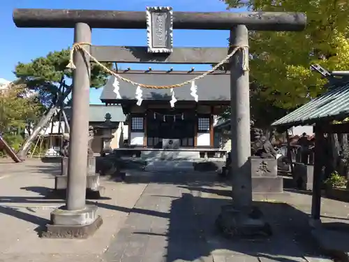 行徳神明神社（豊受神社）の鳥居