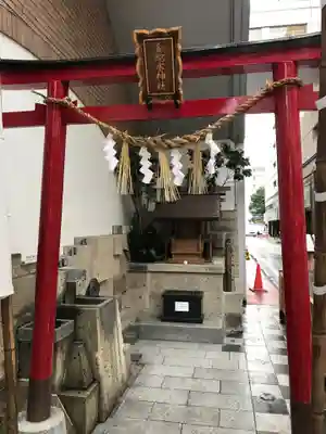 金蛇水神社（仙台一番町分霊社）の鳥居