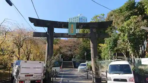 芝東照宮の鳥居