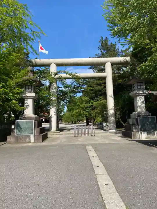 富山縣護國神社の御朱印