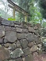 銀鏡神社の鳥居