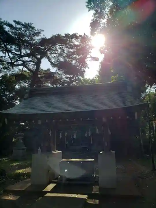 下高井戸八幡神社の手水舎
