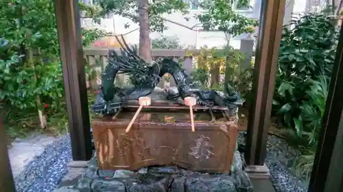  六本木天祖神社の手水舎