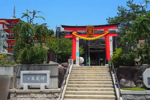 綱敷天満宮の鳥居